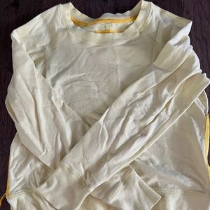 Yellow Lululemon Sweater